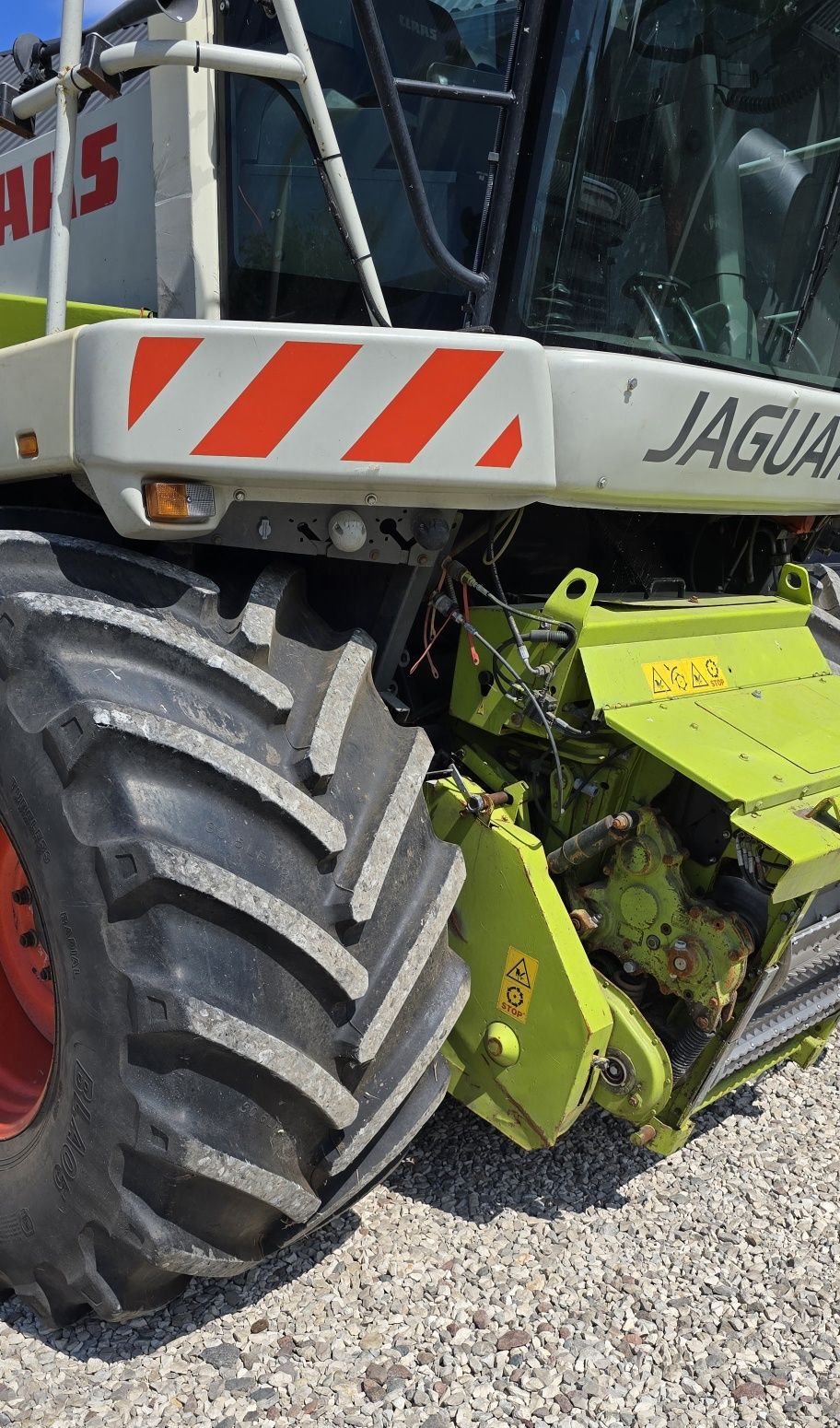 Sieczkarnia do kukurydzy Claas Jaguar 850 4x4  kemper 4500