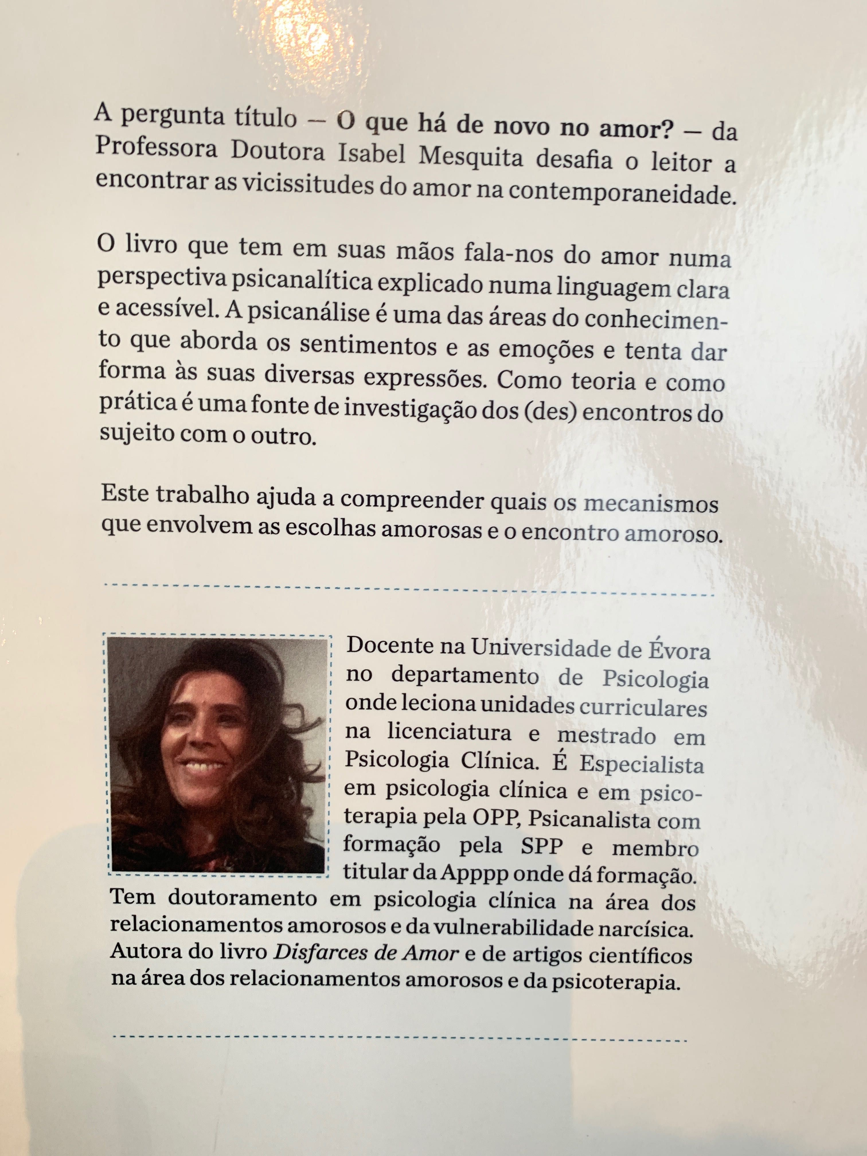 O que há de novo no amor? - Isabel Mesquita - Climepsi