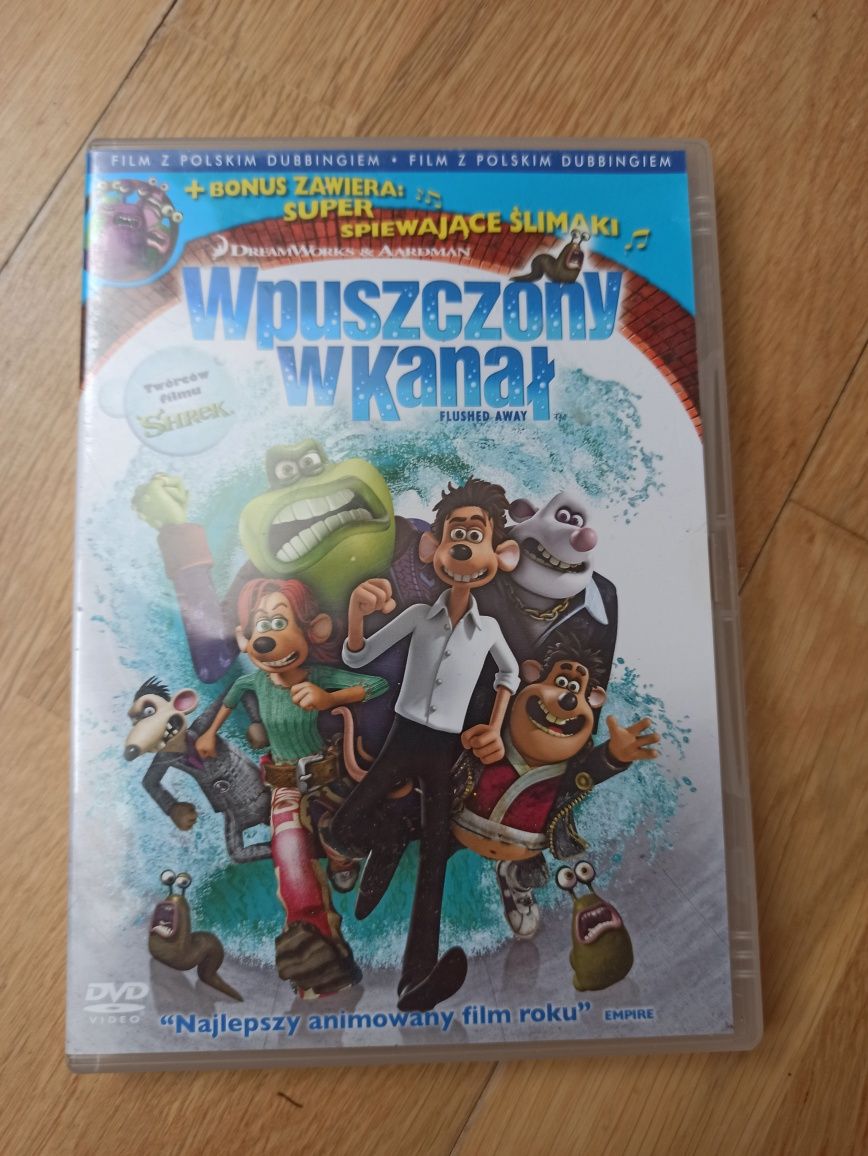 Wpuszczony w kanał film, bajka klasyka na dvd