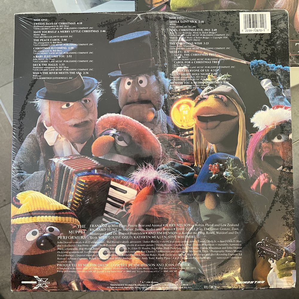 Płyty winylowe John Denver „The Muppets” - 6 szt.
