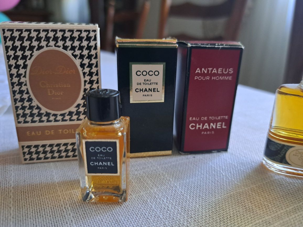 Chanel Dior miniaturki perfum