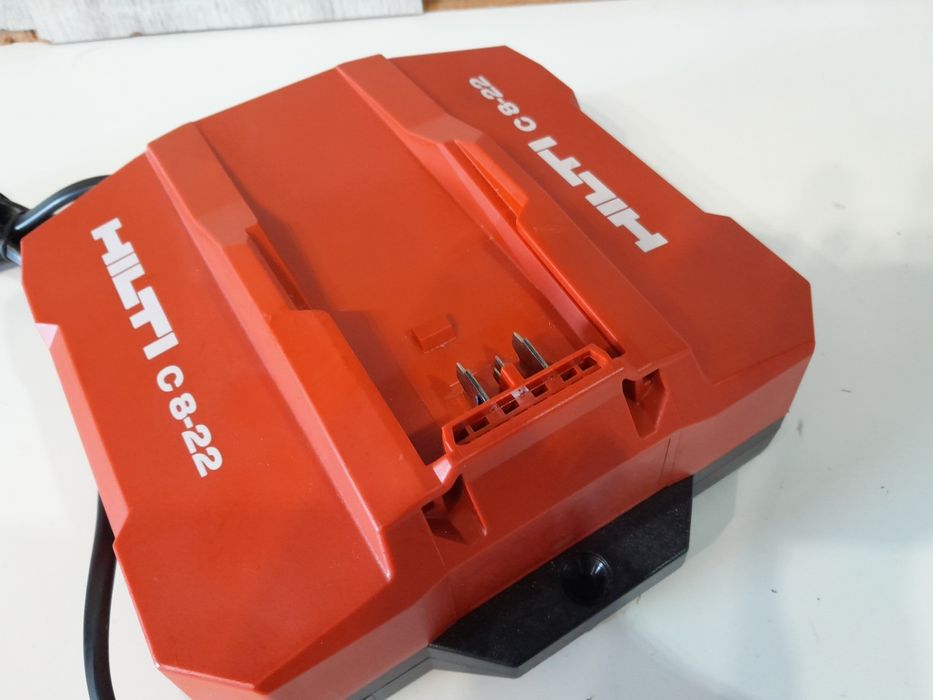 Hilti C8-22 NURON NOWA największą i najmocniejsza ładowarka sieciowa