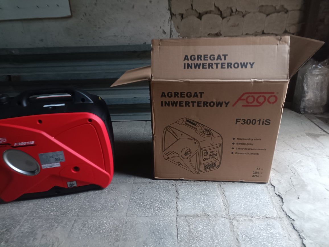 Інверторний генератор 2.5 kw. fogo f3001is