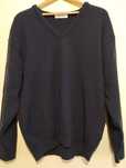 Wełniany Męski sweter w serek r. 2xl