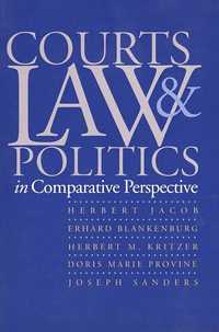 Courts, Law, Politics in Comparative Perspective. Порівняльне право