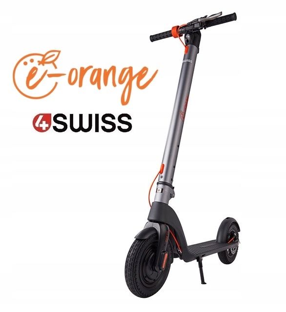 Hulajnoga elektryczna 4 Swiss EX-4 e-orange