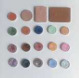 Zestaw do paletki magnetycznej cienie Glam Shop rozświetlacze bronzer