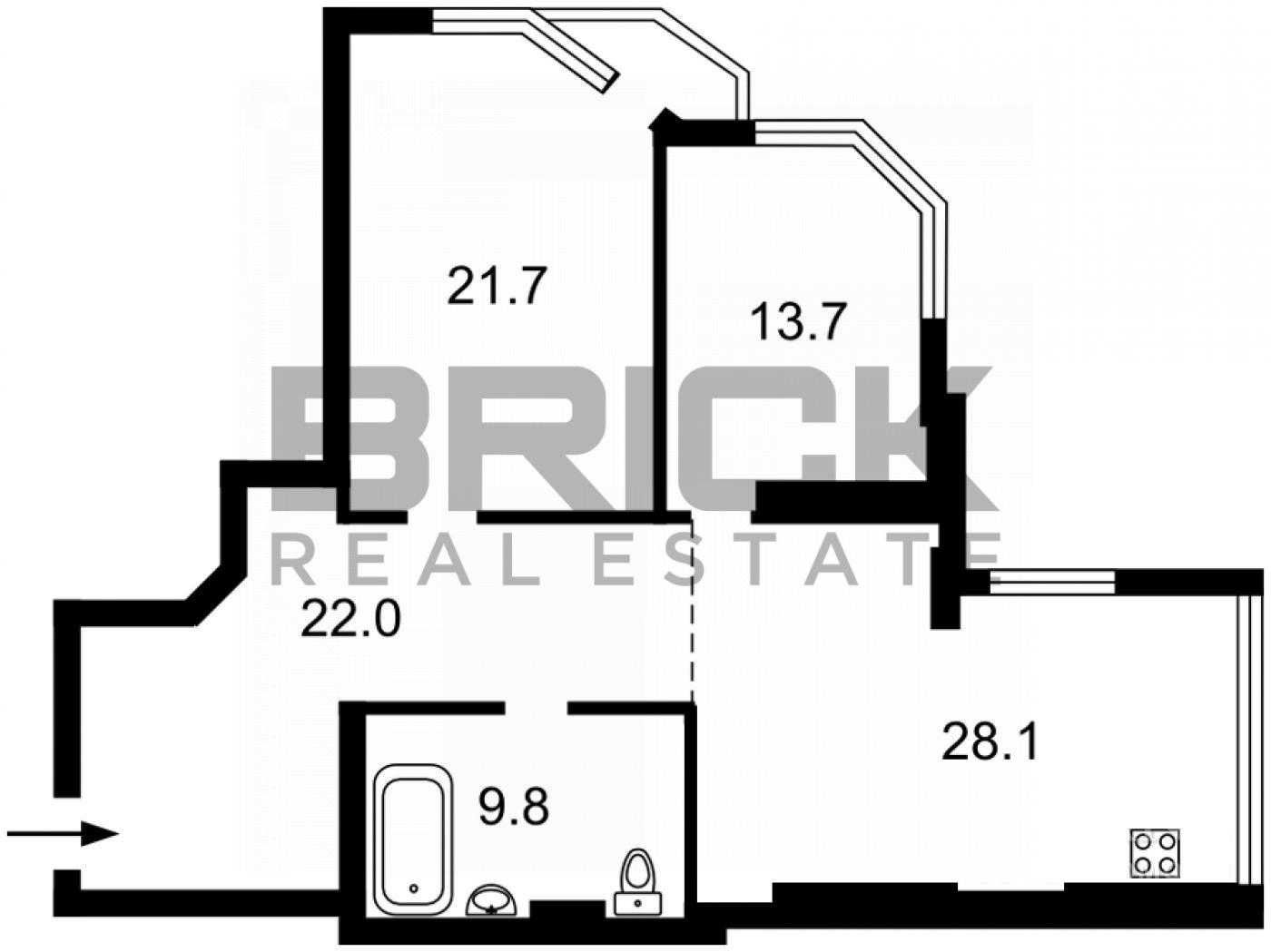 Продаж 2-к I 98 м2 I Коперника, 12Д | м. Лук'янівська | Зоопарк | Без%