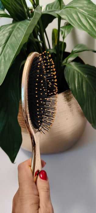 szczotka do włosów wet brush złota
