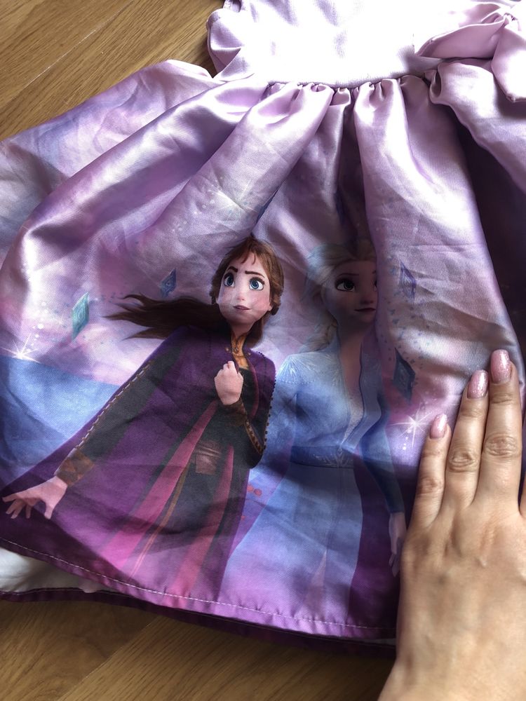 Sukienka H&M Kraina Lodu Elsa Frozen