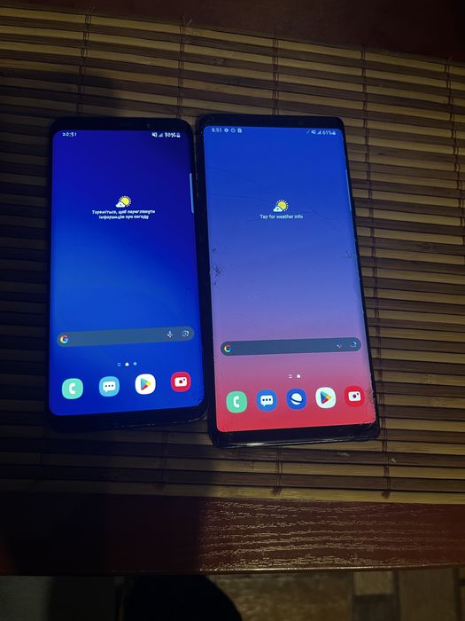 Samsung s9+note9 з дефектом