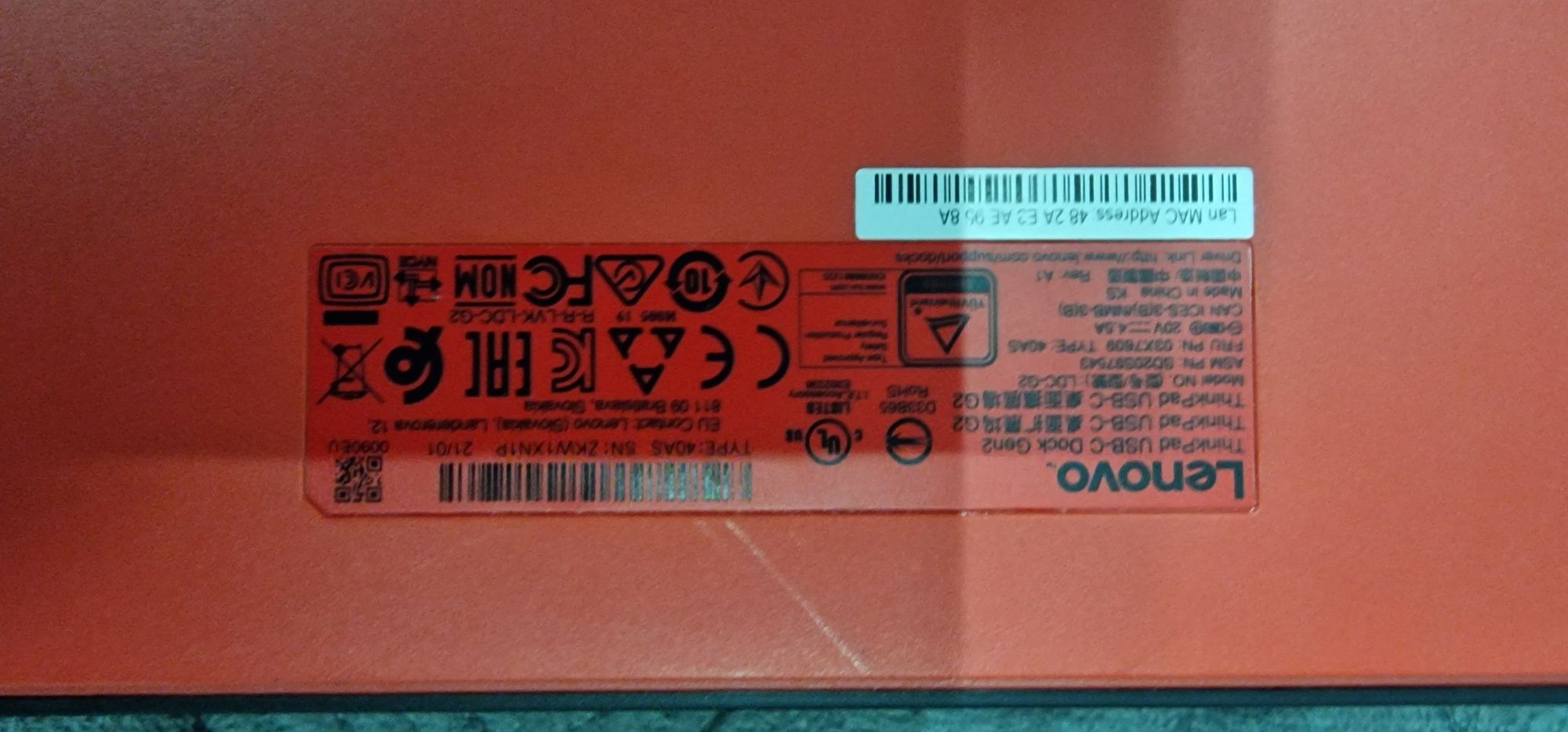 Док станция Lenovo