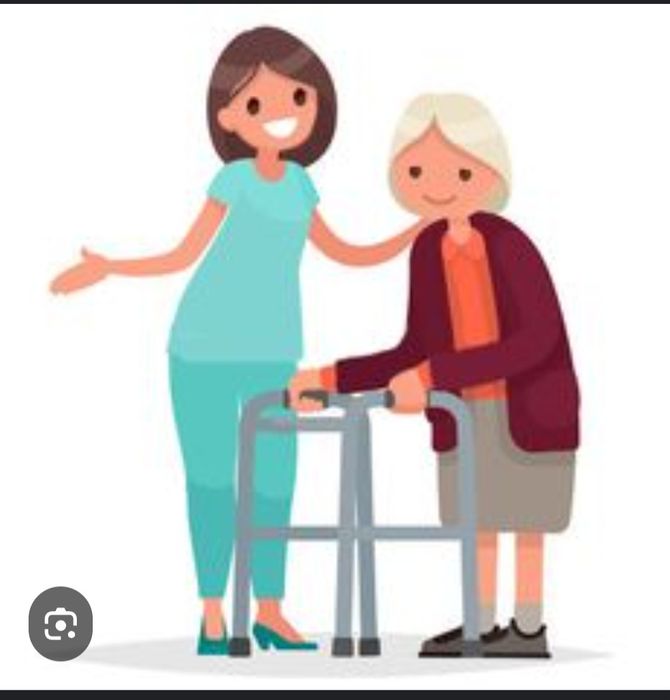 Ofereço para trabalhar como cuidadora de idosos