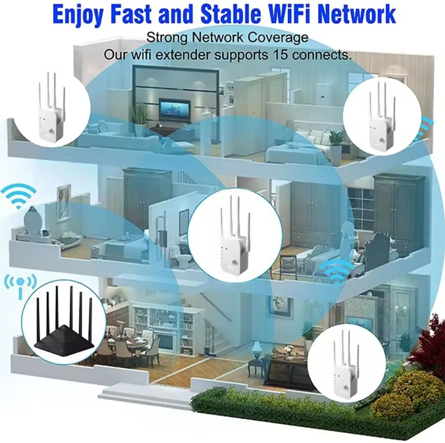 Amplificador de sinal Wireless