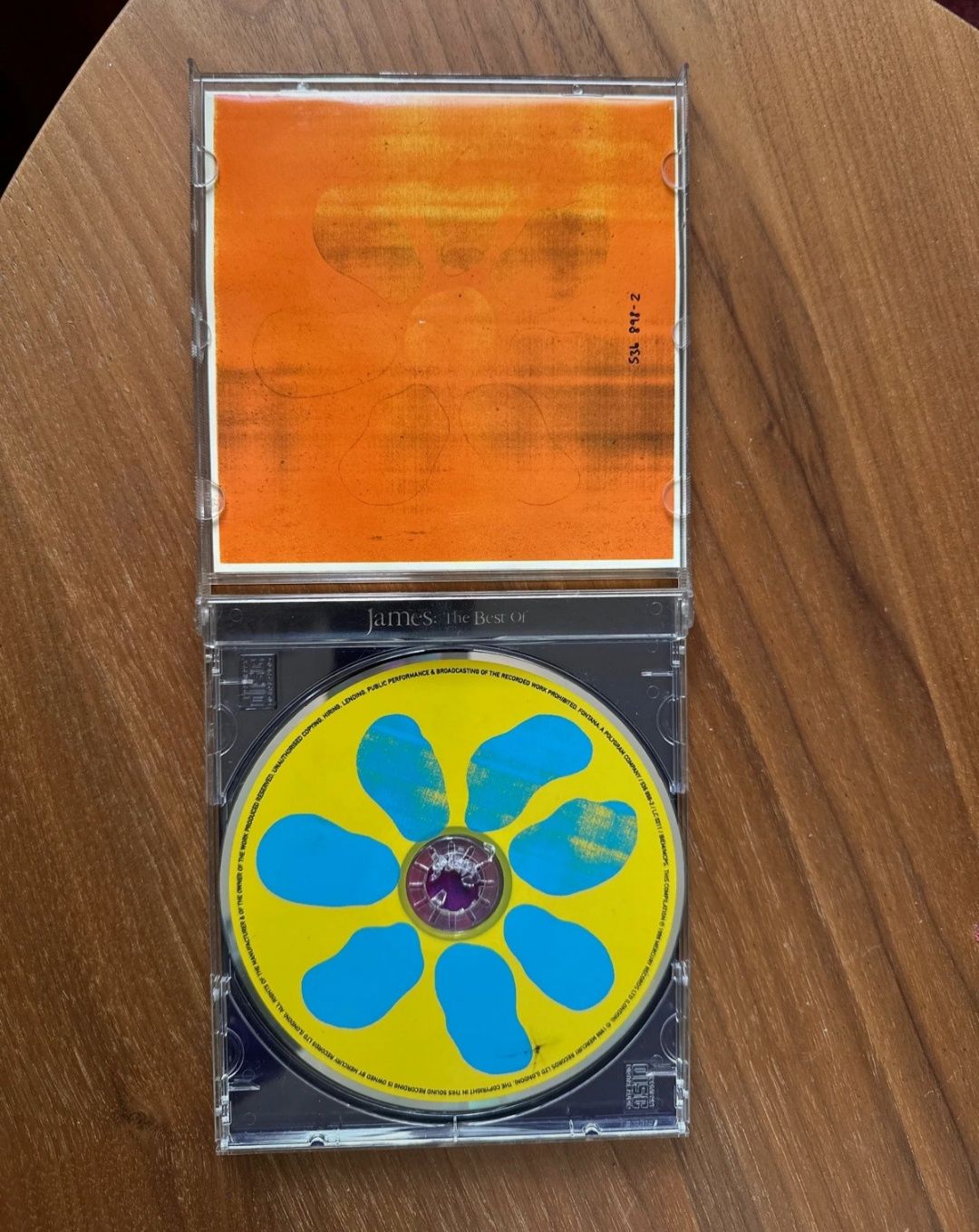 CD The best of James