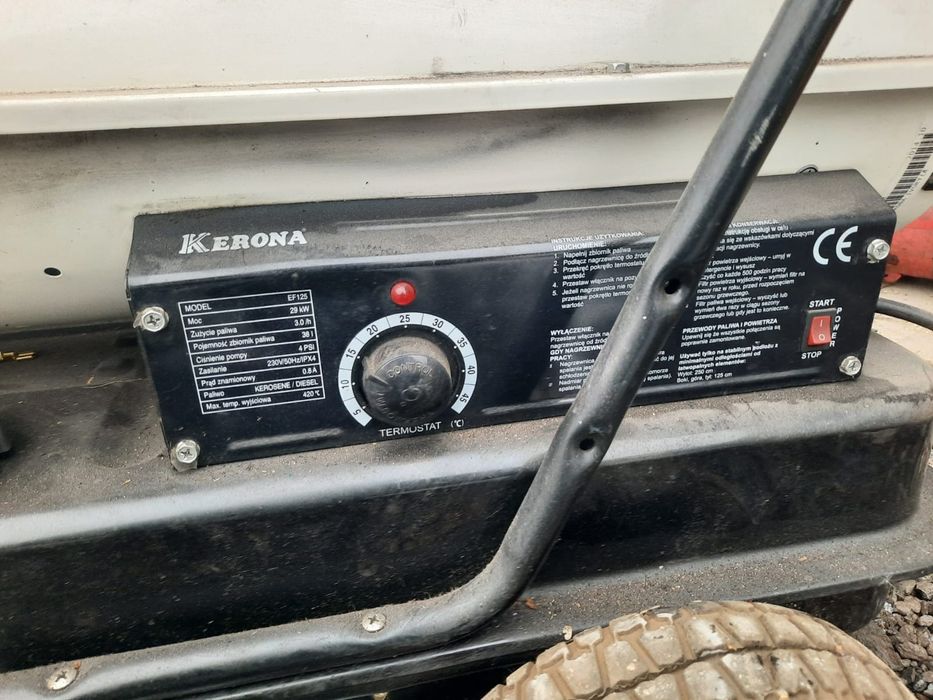 Nagrzewnica  olejowa 29 KW KERONA EF135 zamiana