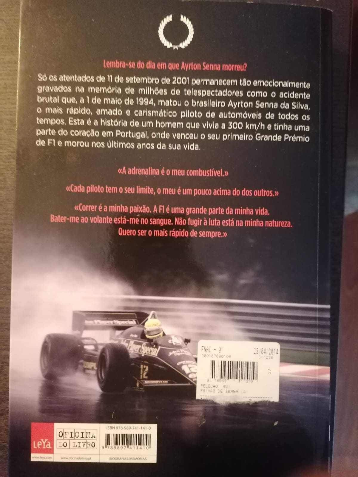 Livro A paixão de Senna