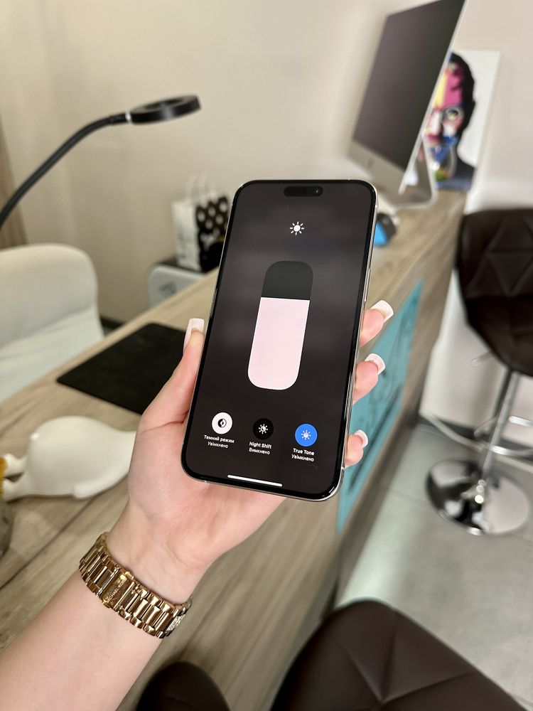 Iphone 15 Pro Max 256 Gb White Titanium 100% Акб Розстрочка Обмін Скло