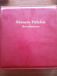 Monety polskie 2 zł kolekcja klaser