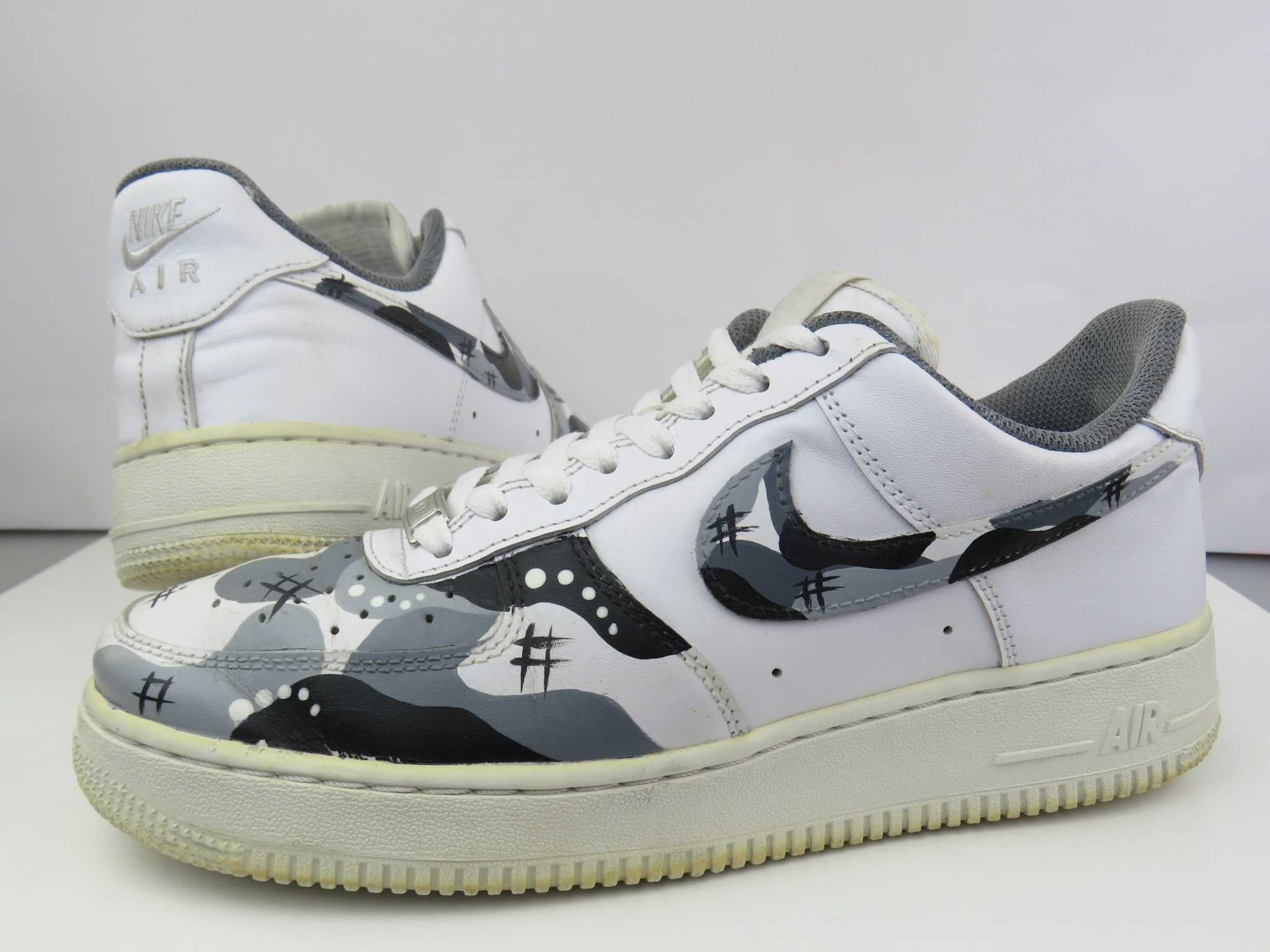 Nike Air Force 1 '07 Custom SKÓRA NAT r 40.5