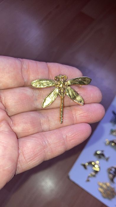 Брошки вінтажні метелики