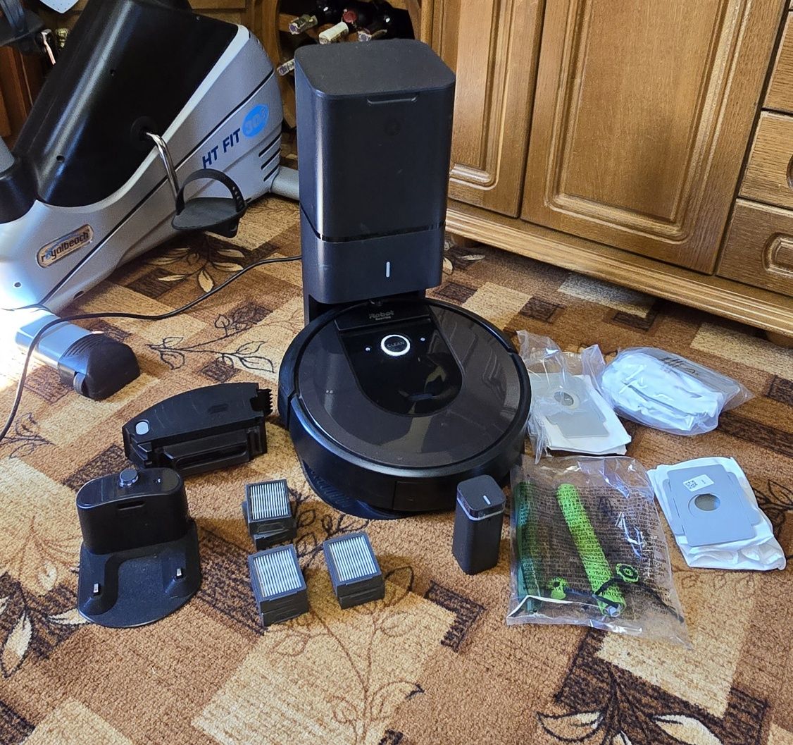 irobot roomba i7+ | + 2x wałki 2x szczotka 6x filtr 5x worek