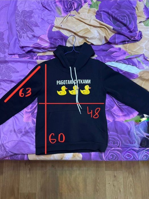 Худі чорна жіноча