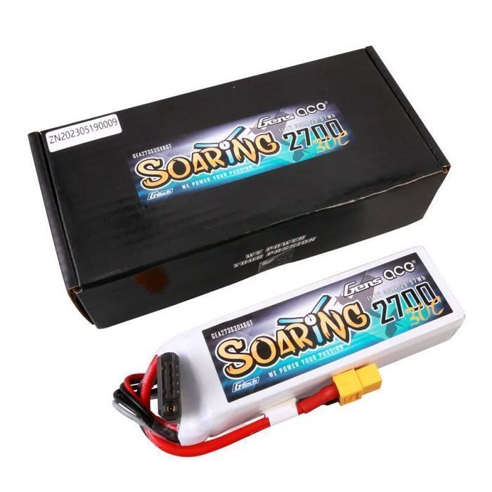 Akumulator Gens Ace G-Tech Soaring 2700Mah 11.1V 30C 3S1P Lipo Battery