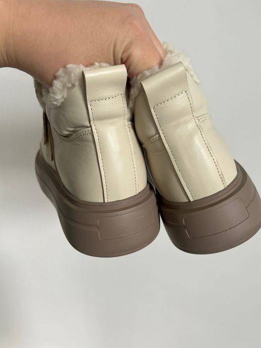 Зимові жіночі ботинки/сапожки