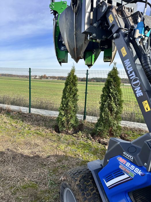 Wynajem MultiOne, Avant–ogrody, budowa, ogrodzenia, przesadzanie drzew