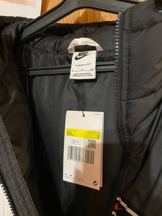 Куртка пуховик nike storm-fit therm-fit tech fleece