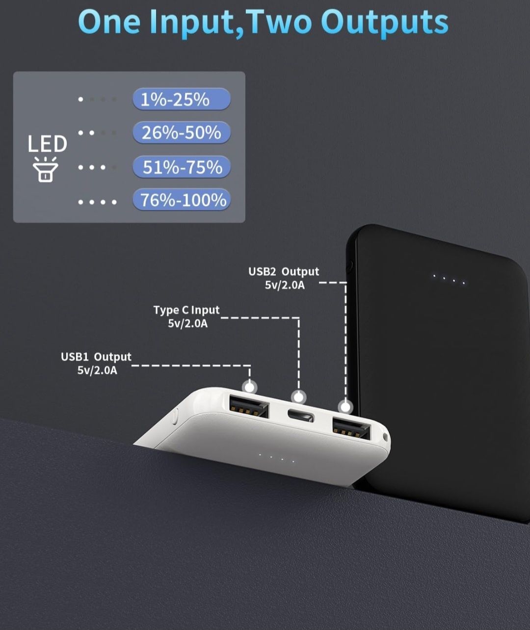 EVARY powerbank 5000 mAh