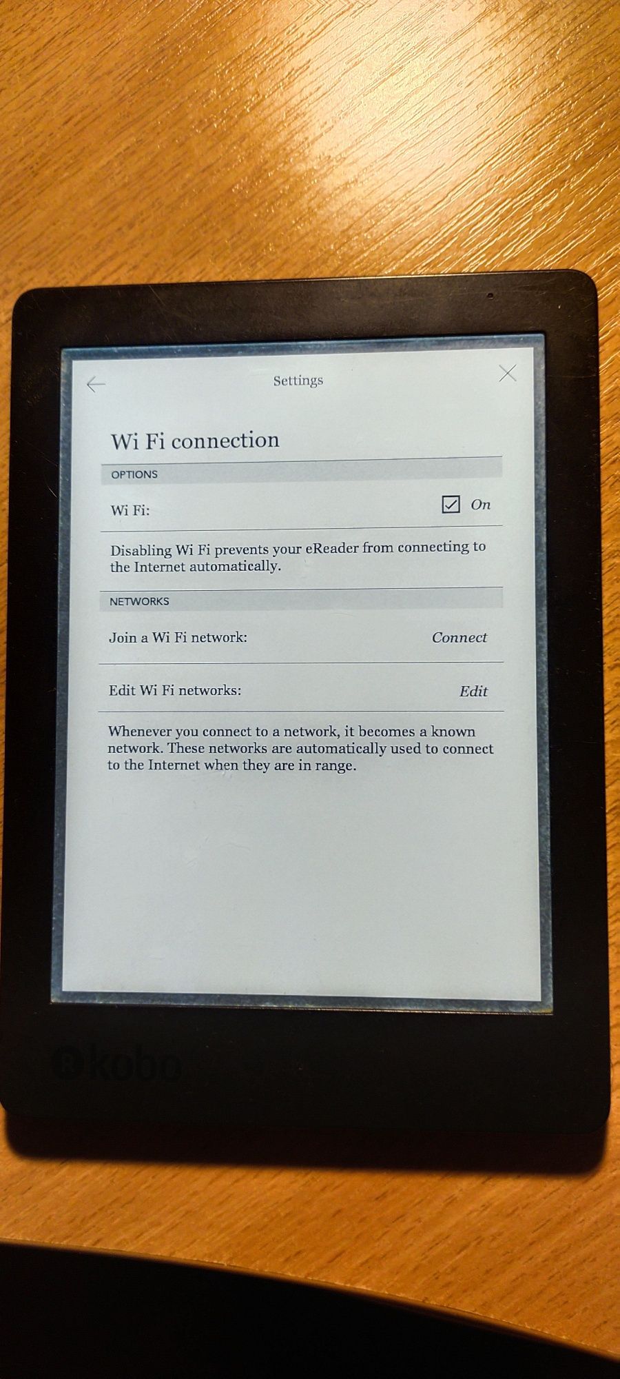 Електронна книга Kobo Aura 2 (N236)Black, e lnk,  підсвіткa, wi fi