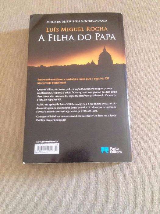 Livro "A Filha do Papa" NOVO