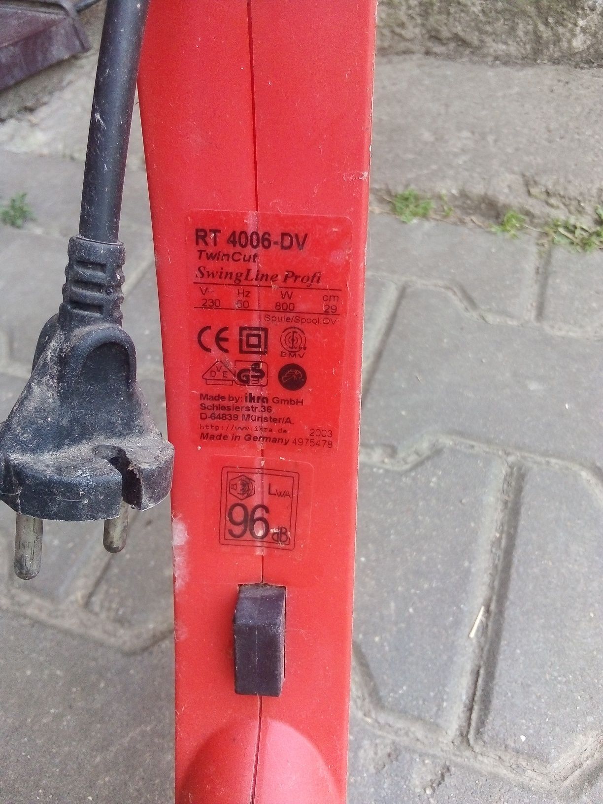 Podkaszarka Elektryczna RT 4006-DV