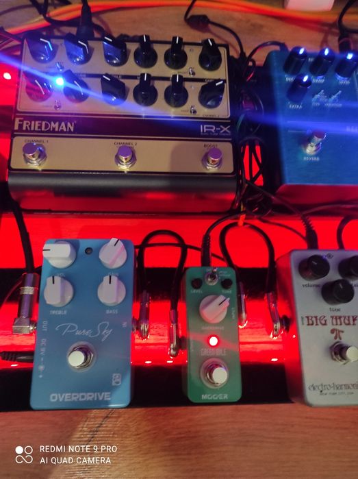 Mooer Green mile overdrive tube screamer педаль