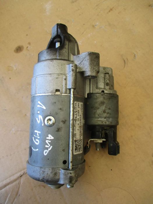 PEUGEOT citroen rozrusznik 1.5 hdi 9832577880