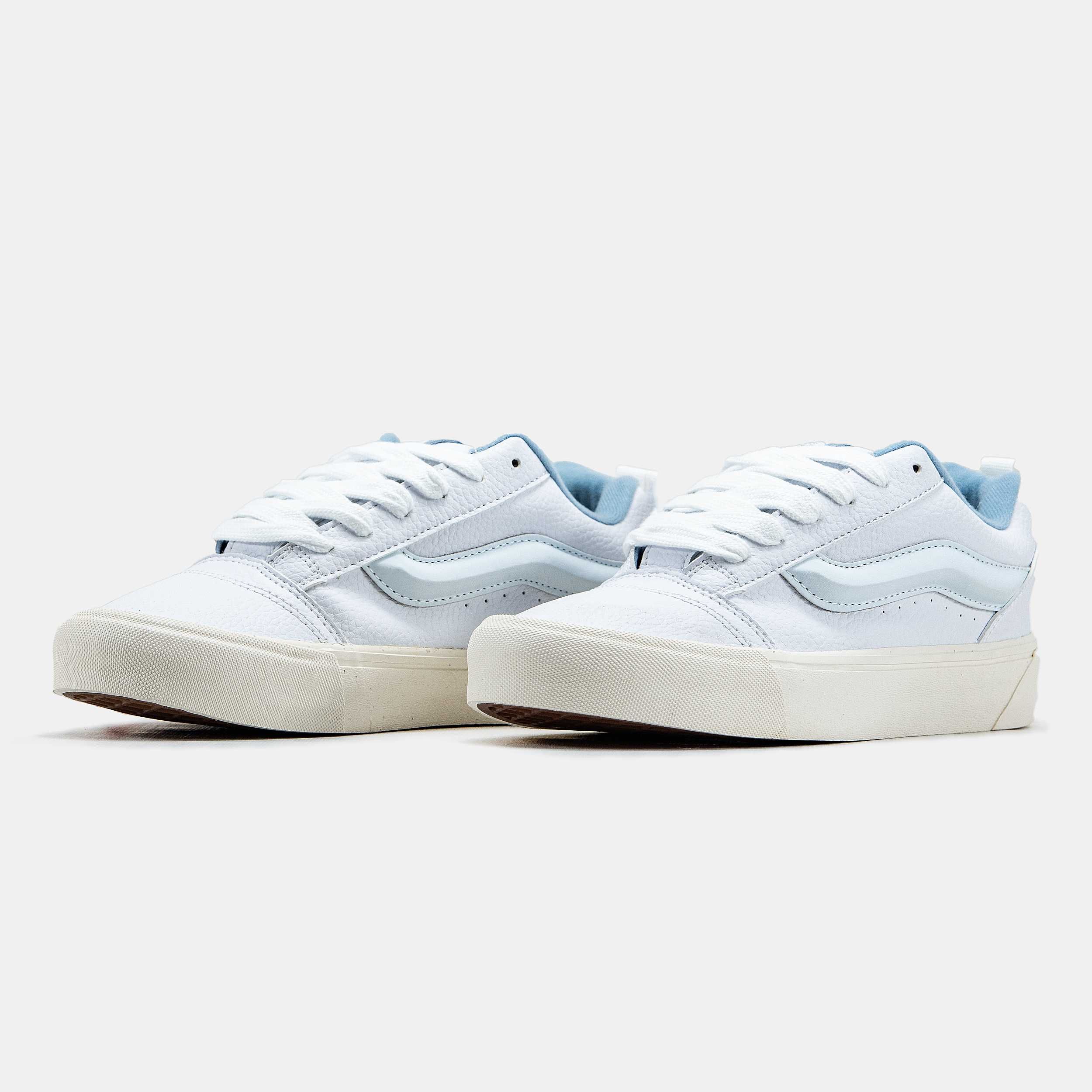 Женские кроссовки , кеды Vans KNU Skool Light Blue. Размеры 36-41