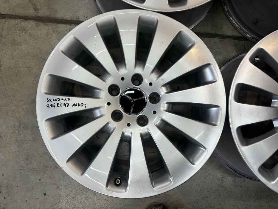 Felgi aluminiowe 5x112x17 7.5J ET47 MERCEDES AUDI VW
