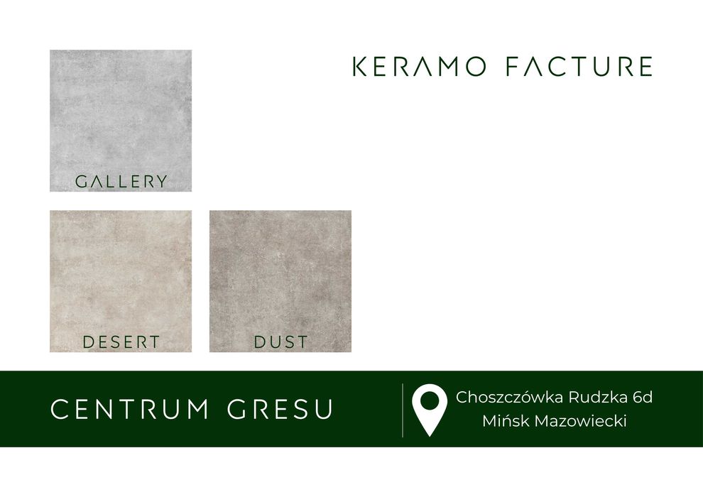 Płyty tarasowe Bruk Bet Keramo Facture 60x120 2cm Taras Ścieżka Ogród