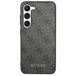Etui Guess 4g Metal Gold Logo na Samsung Galaxy S24 Ultra - czarne