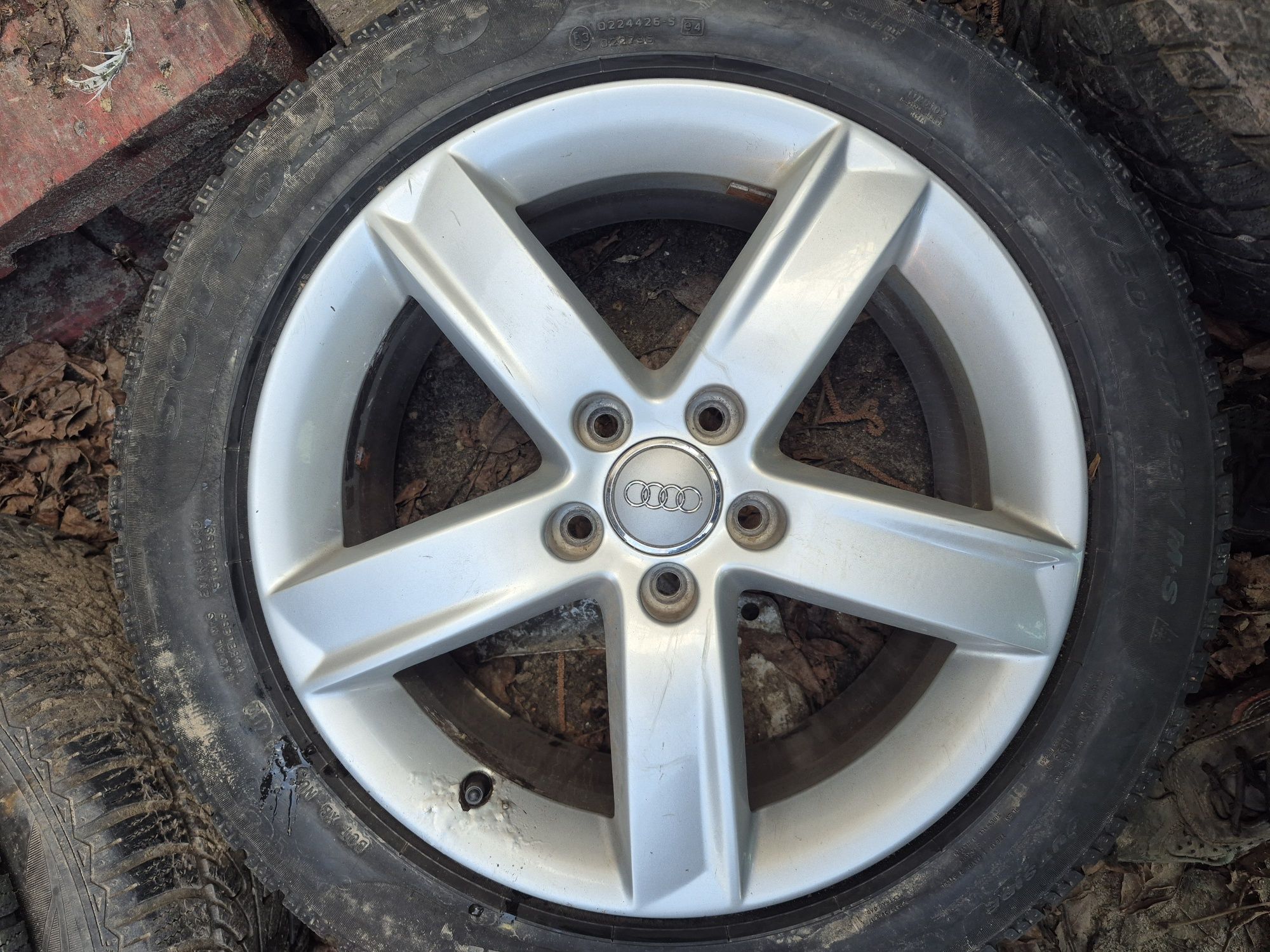 Alufelgi 17 5x112 vw audi seat skoda ats et42 szerokość 7j otwór 57.1