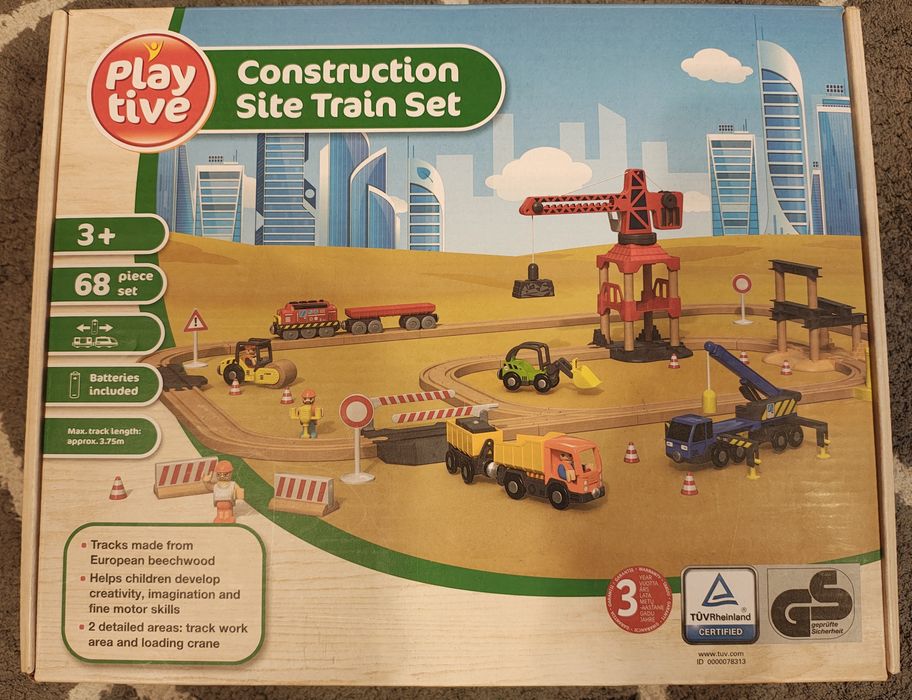 Drewniany plac budowy Play tive Lidl