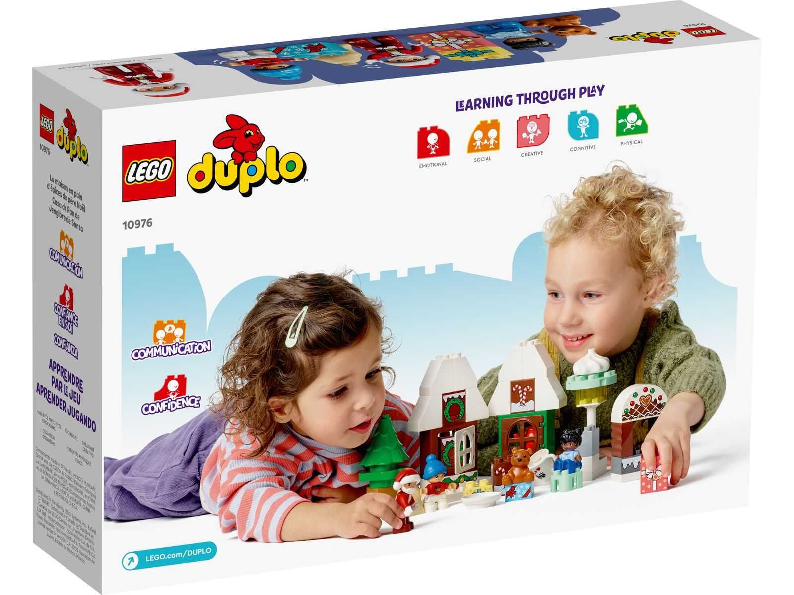 NOWE LEGO Duplo 10976 - Piernikowy domek Świętego Mikołaja