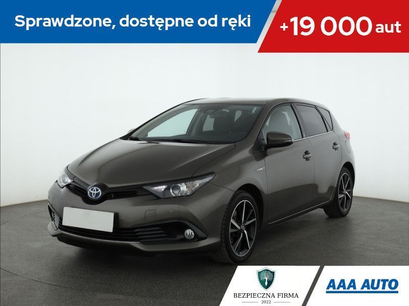 Toyota Auris Hybrid, Serwis ASO, Automat, Skóra, Navi, Klimatronic, Tempomat,