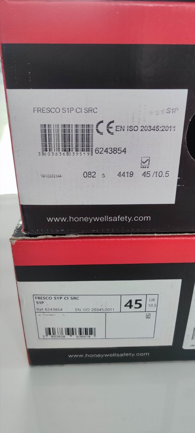 NOWE Buty Półbuty robocze Honeywell Fresco rozmiar 45