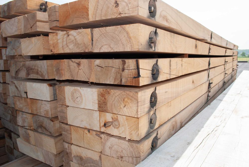 Dębowe Maty Drewniane pod Dźwigi i Koparki