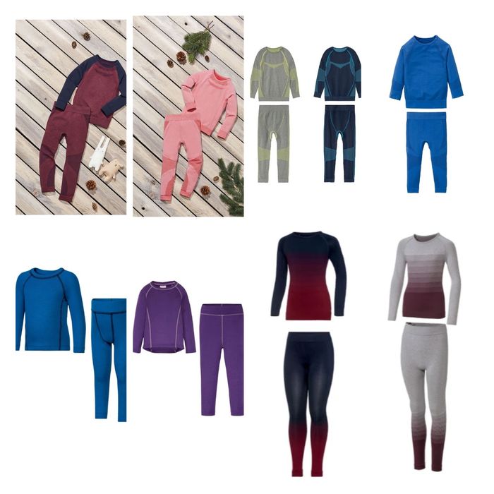 Безшовна термобілизна crivit 86-164