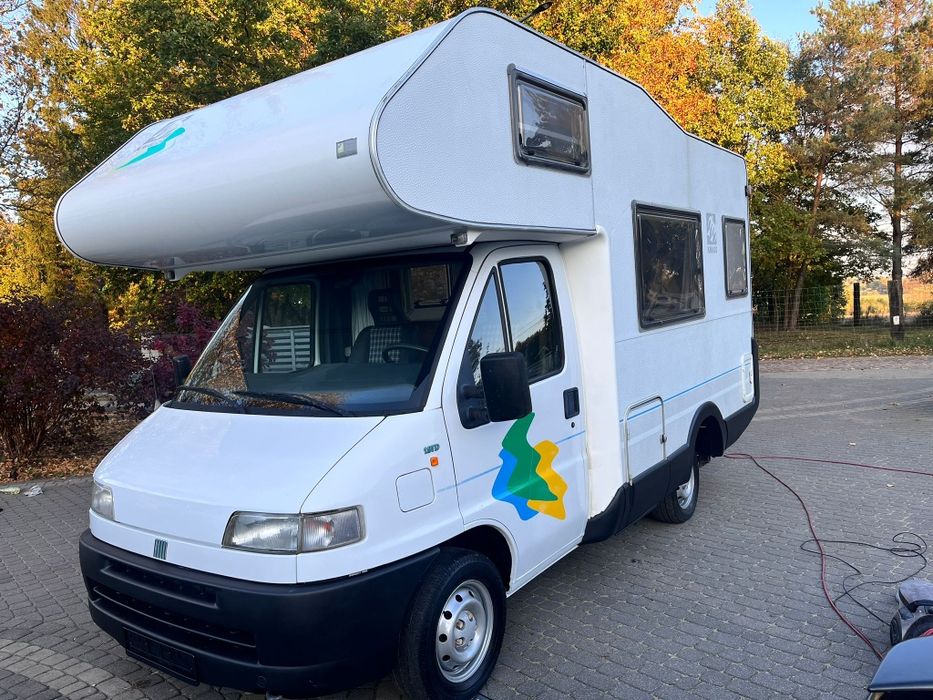 Kamper Fiat Ducato Knaus zadbany 4 osoby sprowadzony