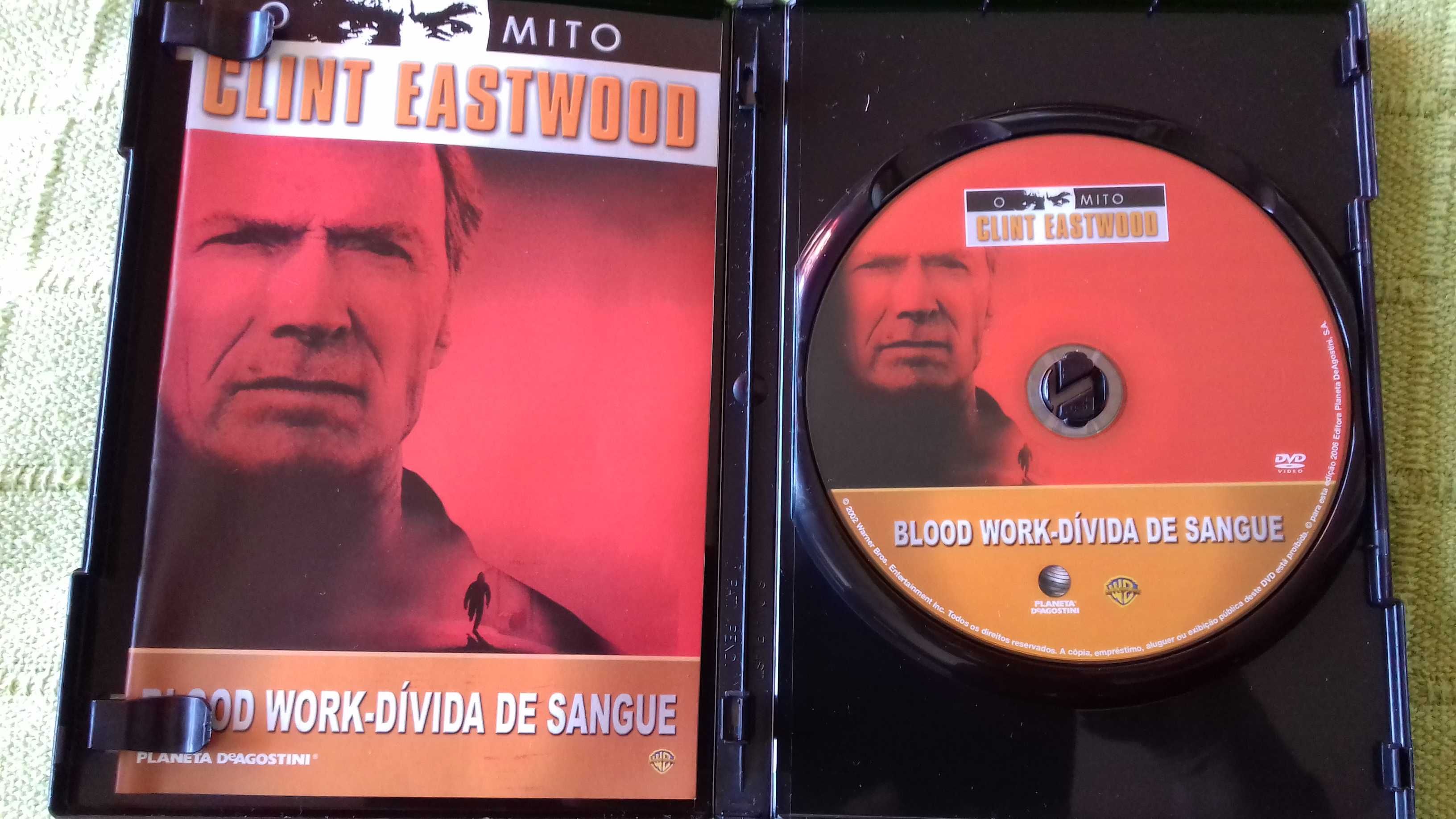 Dvd Clint Eastwood / Filme Divida de sangue